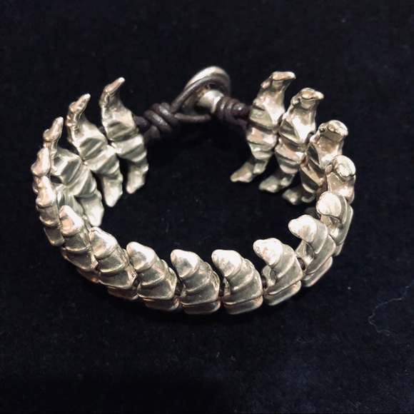 UNOde50 Dancer Cloud Silver Flexible Bracelet - Picture 7 of 8